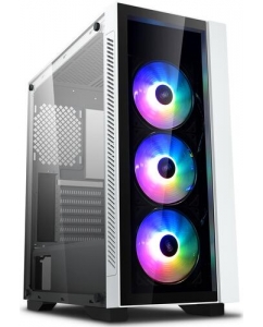 Купить Корпус DEEPCOOL MATREXX 55 V3 ADD-RGB 3F [DP-ATX-MATREXX55V3-AR-WH-3F] белый в Техноленде