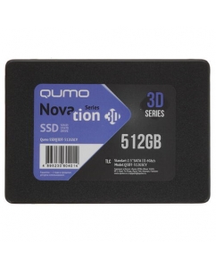 Купить 512 ГБ 2.5" SATA накопитель QUMO Novation [Q3DT-512GSCY] OEM в Техноленде