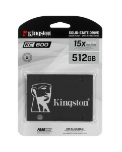 Купить 512 ГБ 2.5" SATA накопитель Kingston KC600 [SKC600/512G] в Техноленде