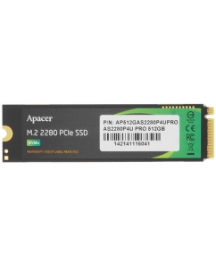 Купить 512 ГБ SSD M.2 накопитель Apacer AS2280P4U PRO [AP512GAS2280P4UPRO-1] в Техноленде