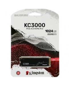 Купить 1024 ГБ SSD M.2 накопитель Kingston KC3000 [SKC3000S/1024G] в Техноленде