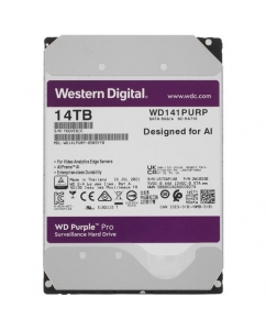 Купить 14 ТБ Жесткий диск WD Purple Pro [WD141PURP] в Техноленде