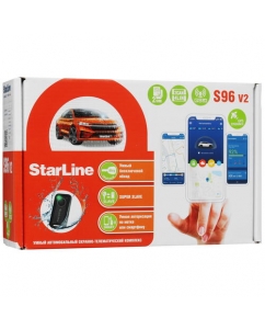 Купить Автосигнализация StarLine S96 v2 BT 2CAN+4LIN 2SIM GSM-GPS в Техноленде