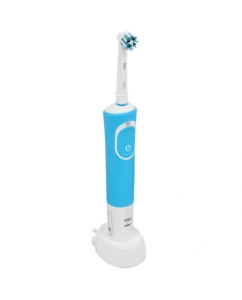Купить Электрическая зубная щетка Braun Oral-B Vitality D100.413.1 CrossAction голубой в Техноленде