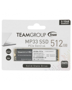 Купить 512 ГБ SSD M.2 накопитель Team Group MP33 [TM8FP6512G0C101] в Техноленде