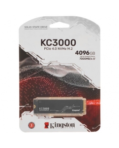 Купить 4000 ГБ SSD M.2 накопитель Kingston KC3000 [SKC3000D/4096G] в Техноленде