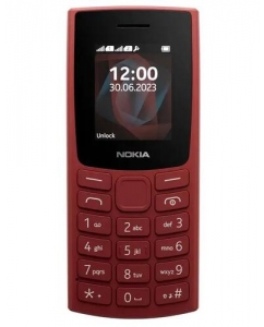 Купить Сотовый телефон Nokia 105 DS (2023) красный в Техноленде