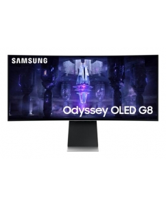 Купить 34" Монитор Samsung Odyssey OLED G8 S34BG850SI серебристый в Техноленде