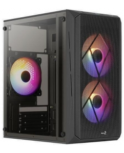 Купить Корпус AeroCool CS-107 [CS-107-A-BK-V2] черный в Техноленде