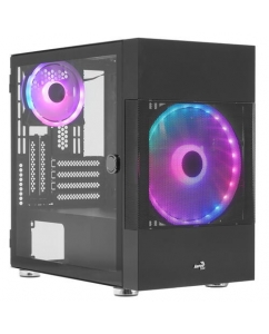 Купить Корпус AeroCool Atomic [ATOMIC-G-BK-V1] черный в Техноленде