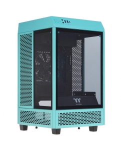 Купить Корпус Thermaltake The Tower 100 Turquoise [CA-1R3-00SBWN-00] бирюзовый в Техноленде