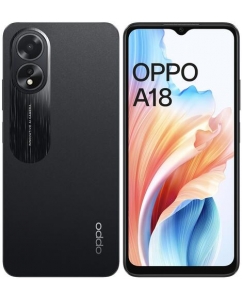 Купить 6.56" Смартфон OPPO A18 128 ГБ черный в Техноленде