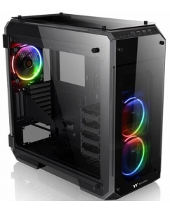 Купить Корпус Thermaltake View 71 Tempered Glass SNOW Edition RGB [CA-1I7-00F1WN-01] черный в Техноленде