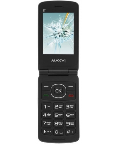 Купить Сотовый телефон Maxvi E7 красный в Техноленде