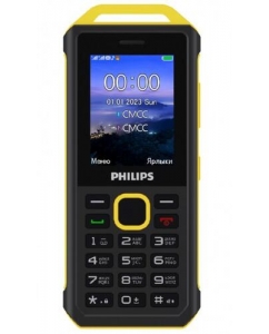 Купить Сотовый телефон Philips Xenium E2317 желтый в Техноленде