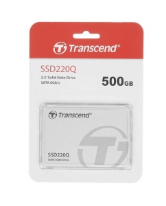 Купить 500 ГБ 2.5" SATA накопитель Transcend 220Q [TS500GSSD220Q] в Техноленде