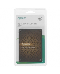 Купить 480 ГБ 2.5" SATA накопитель Apacer AS340X [AP480GAS340XC-1] в Техноленде