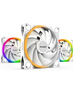 Купить Комплект вентиляторов be quiet! Light Wings WHITE 140mm PWM high-speed Triple Pack [BL103] в Техноленде