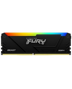 Купить Оперативная память Kingston FURY Beast Black RGB [KF436C18BB2A/16] 16 ГБ в Техноленде