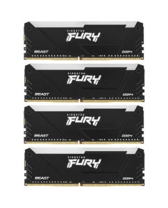 Купить Оперативная память Kingston FURY Beast Black RGB [KF432C16BB12AK4/64] 64 ГБ в Техноленде