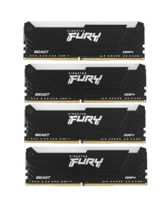 Купить Оперативная память Kingston FURY Beast Black RGB [KF436C18BB2AK4/64] 16 ГБ в Техноленде