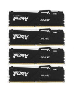 Купить Оперативная память Kingston FURY Beast Black RGB [KF556C40BBAK4-64] 64 ГБ в Техноленде