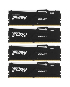 Купить Оперативная память Kingston FURY Beast Black RGB [KF556C40BBAK4-64] 64 ГБ в Техноленде