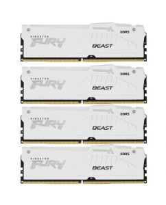 Купить Оперативная память Kingston FURY Beast White RGB [KF556C40BWAK4-64] 64 ГБ в Техноленде