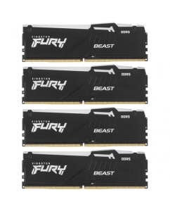 Купить Оперативная память Kingston FURY Beast Black RGB [KF560C40BBAK4-64] 64 ГБ в Техноленде