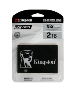 Купить 2048 ГБ 2.5" SATA накопитель Kingston KC600 [SKC600/2048G] в Техноленде