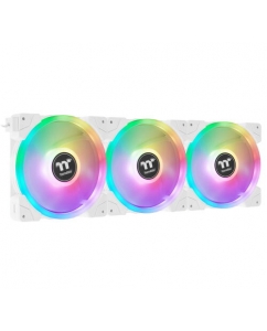 Купить Комплект вентиляторов Thermaltake SWAFAN EX14 RGB WHITE 3 Pack [CL-F162-PL14SW-A] в Техноленде