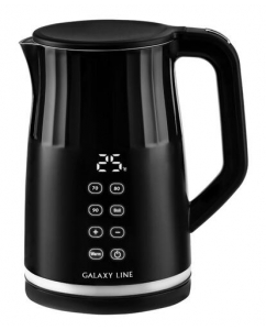 Купить Электрочайник Galaxy LINE GL0337 черный в Техноленде