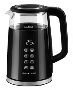 Купить Электрочайник Galaxy LINE GL 0342 черный в Техноленде