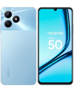 Купить 6.7" Смартфон realme Note 50 128 ГБ голубой в Техноленде