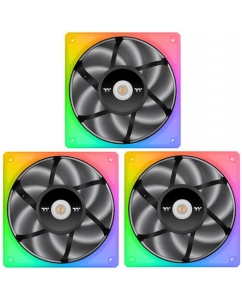 Купить Комплект вентиляторов Thermaltake TOUGHFAN 12 RGB High Static Pressure Radiator Fan [CL-F135-PL12SW-A] в Техноленде