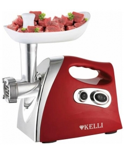Купить Мясорубка электрическая KELLI KL-5004 красный в Техноленде