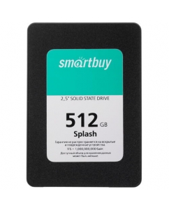 Купить 512 ГБ 2.5" SATA накопитель Smartbuy Splash [SBSSD-512GT-MX902-25S3] в Техноленде