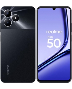 Купить 6.7" Смартфон realme Note 50 128 ГБ черный в Техноленде