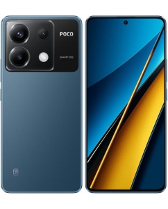 Купить 6.67" Смартфон POCO X6 5G 256 ГБ синий в Техноленде