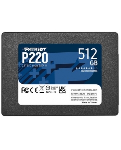 Купить 512 ГБ 2.5" SATA накопитель Patriot Memory P220 [P220S512G25] в Техноленде