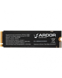 Купить 512 ГБ SSD M.2 накопитель ARDOR GAMING Ally ALG41284 [ALMA512-ALG41284] в Техноленде