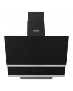 Купить Вытяжка наклонная Simfer 8658SM черный в Техноленде