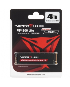 Купить 4000 ГБ SSD M.2 накопитель Patriot Viper VP4300 Lite [VP4300L4TBM28H] в Техноленде