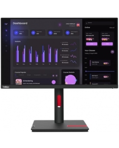 Купить 23.8" Монитор Lenovo ThinkVision T24i-30 черный в Техноленде