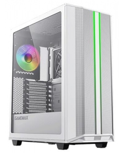 Купить Корпус GameMax Precision 2 White [ЦБ-00014492] белый в Техноленде