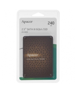 Купить 240 ГБ 2.5" SATA накопитель Apacer AS340X [AP240GAS340XC-1] в Техноленде