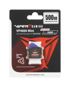 Купить 512 ГБ SSD M.2 накопитель Patriot Viper VP4000 Mini [VP4000M500GM23] в Техноленде