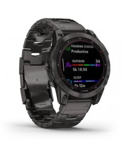 Купить Спортивные часы Garmin Fenix 7 Sapphire Solar + доп. ремешок в Техноленде