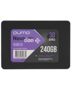 Купить 240 ГБ 2.5" SATA накопитель QUMO Novation [Q3DT-240GSKF] в Техноленде