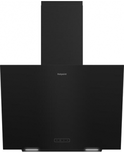 Купить Вытяжка наклонная Hotpoint HPHV 62FLT BL черный/черный в Техноленде